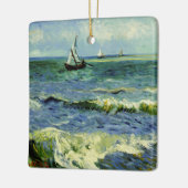 Van Gogh - Een vissersboot op zee Keramisch Ornament (Links)