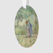 Van Gogh eerste stappen na Millet Ornament (voorkant)