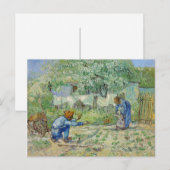 Van Gogh eerste stappen schilderen Briefkaart (Voorkant / Achterkant)