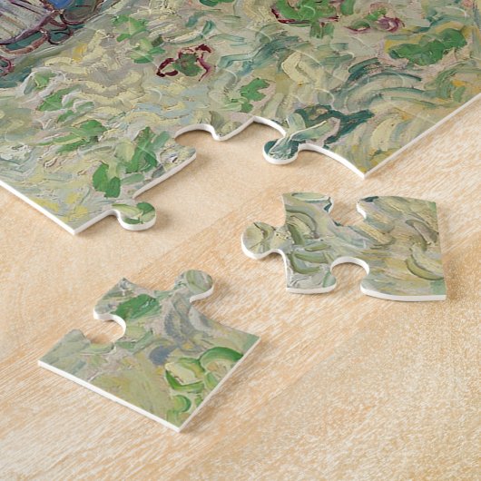 Van Gogh eerste stappen schilderen Legpuzzel (Zijkant)