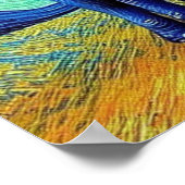 Van Gogh Elephant Poster (Hoek)