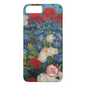 Van Gogh & Elizabeth Flowers Monogram - Case-Mate iPhone Case (Achterkant)