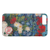 Van Gogh & Elizabeth Flowers Monogram - Case-Mate iPhone Case (Achterkant (Horizontaal))