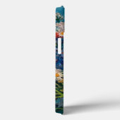 Van Gogh & Elizabeth Flowers Monogram - Case-Mate iPhone Case (Achterkant / Rechts)