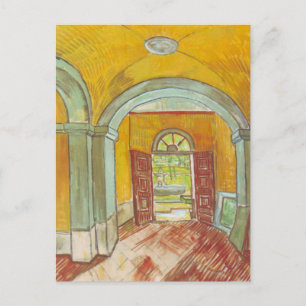 Van Gogh Entrance Hall of Saint Paul Hospital Briefkaart
