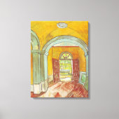 Van Gogh Entrance Hall of Saint Paul Hospital Canvas Afdruk (Voorkant)