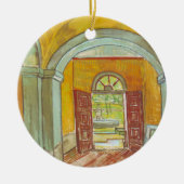 Van Gogh Entrance Hall of Saint Paul Hospital Keramisch Ornament (Voorkant)
