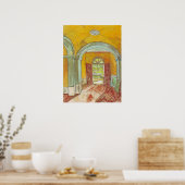 Van Gogh Entrance Hall of Saint Paul Hospital Poster (Keuken)