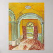 Van Gogh Entrance Hall of Saint Paul Hospital Poster (Voorkant)