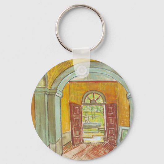Van Gogh Entrance Hall of Saint Paul Hospital Sleutelhanger (Voorkant)