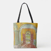 Van Gogh Entreehal van het Saint Paul Ziekenhuis Tote Bag (Achterkant)
