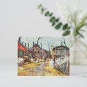 Van Gogh Factory Arnieres Painting Briefkaart (Staand voorkant)