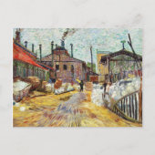 Van Gogh Factory Arnieres Painting Briefkaart (Voorkant)