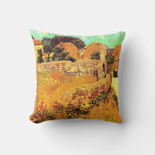 Van Gogh - Farmhouse in Provence Kussen