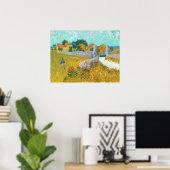 Van Gogh Farmhouse in Provence Old Art Poster (Thuiskantoor)