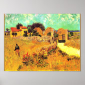 Van Gogh - Farmhouse in Provence Poster (Voorkant)