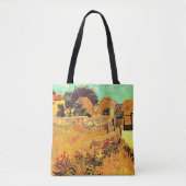 Van Gogh - Farmhouse in Provence Tote Bag (Voorkant)