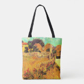 Van Gogh - Farmhouse in Provence Tote Bag (Achterkant)