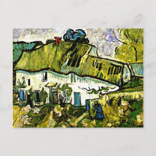 Van Gogh - Farmhouse met twee figuren Briefkaart