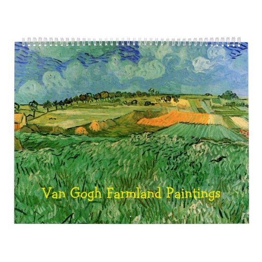 Van Gogh Farmland Kunstkalender Kalender (Hoes)