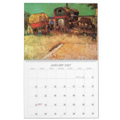Van Gogh Farmland Kunstkalender Kalender (Jan 2027)