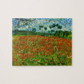 Van Gogh Field met papavers (F636) Fine Art Legpuzzel (Horizontaal)
