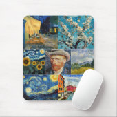 Van Gogh Fine Art Collage Muismat (Met muis)