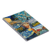 Van Gogh Fine Art Collage Notitieboek (Rechterzijde)