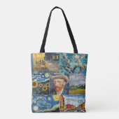 Van Gogh Fine Art Collage Tote Bag (Achterkant)