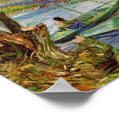 Van Gogh Fine Art Vist in de lente Poster (Hoek)