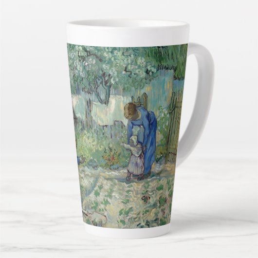 Van Gogh First Steps Mug Latte Mok (Rechterhoek)