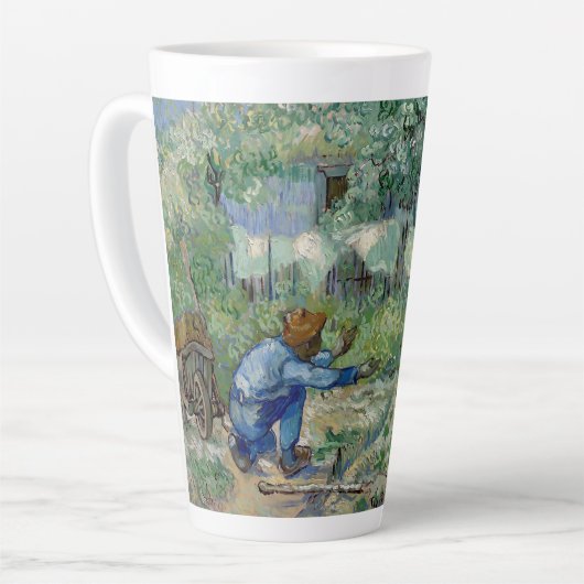 Van Gogh First Steps Mug Latte Mok (Linkerhoek)