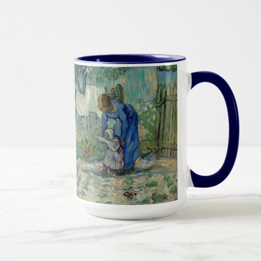 Van Gogh "First Steps" Painting Mug Mok (Rechts)