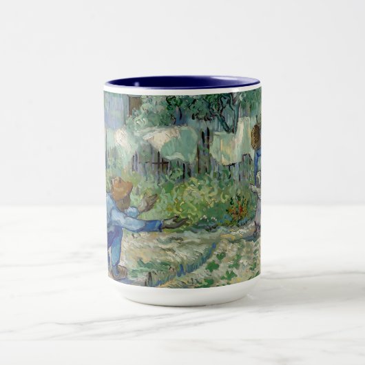 Van Gogh "First Steps" Painting Mug Mok (Midden)