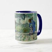 Van Gogh "First Steps" Painting Mug Mok (Voorkant rechts)