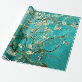 Van Gogh Floral Almond Tree Cadeaupapier (Uitgerold)