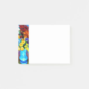 Van Gogh Flowers in een Blue Vase Post-it® Notes
