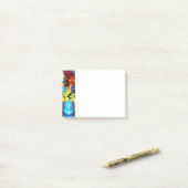 Van Gogh Flowers in een Blue Vase Post-it® Notes (Op bureau)