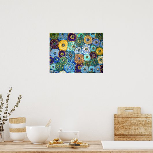 VAN GOGH FLOWERS Poster (Keuken)