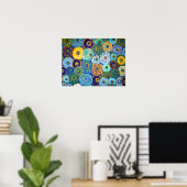 VAN GOGH FLOWERS Poster (Thuiskantoor)
