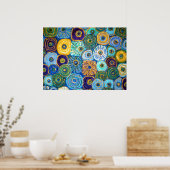 VAN GOGH FLOWERS Poster (Keuken)