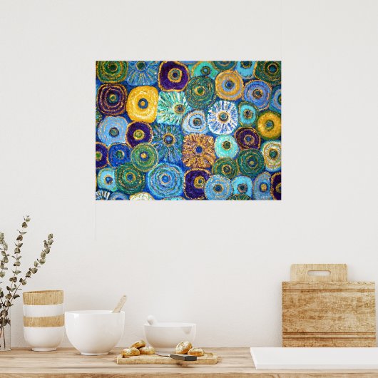 VAN GOGH FLOWERS Poster (Keuken)