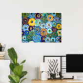 VAN GOGH FLOWERS Poster (Thuiskantoor)