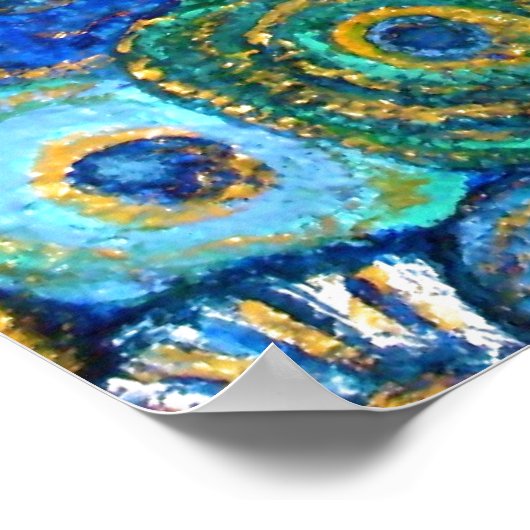 VAN GOGH FLOWERS Poster (Hoek)