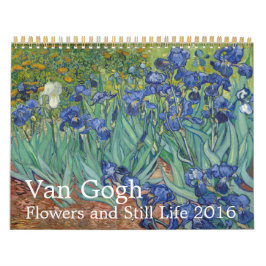 Van Gogh Flowers & still Life Kalender
