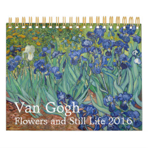 Van Gogh Flowers & Stilleven Kleine 2016 Kalender