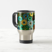 Van Gogh Flowers Travel Mug Reisbeker (Voorkant links)