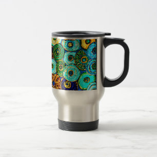 Van Gogh Flowers Travel Mug Reisbeker
