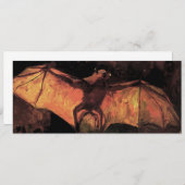 Van Gogh Flying Fox Invitations Kaart (Voorkant / Achterkant)