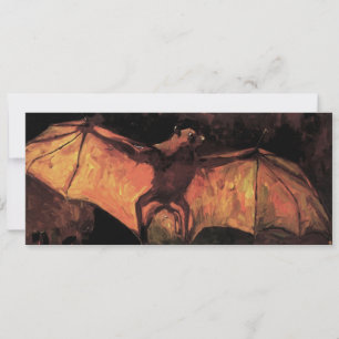 Van Gogh Flying Fox Invitations Kaart